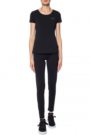 Leggings with logo, zdjęcie 2 Leggings with logo od EA7 Emporio Armani